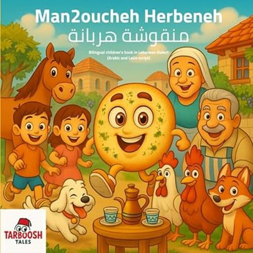 Man2oucheh Herbeneh: Bilingual children's book in Lebanese dialect (Arabic and Latin script)