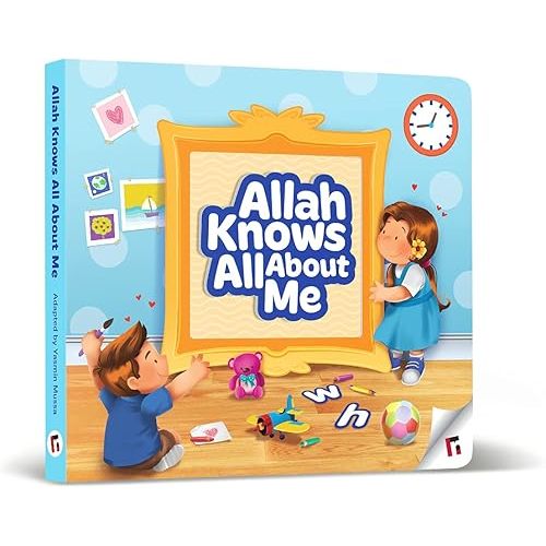 Allah Knows All About Me (Allah and Me Baby Book Series) Paperback – Picture Book, March 14, 2023