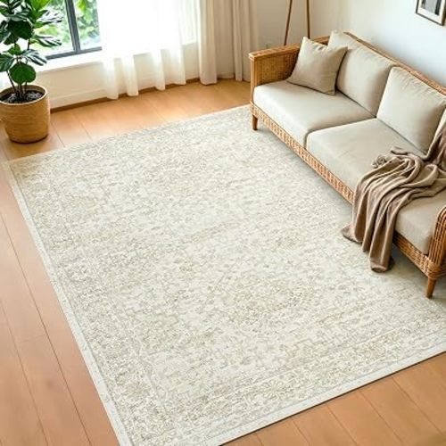 Large 8'x10' Rugs for Living Room Bedroom, Washable Area Rugs