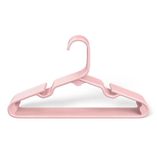 Mainstays Kids Pink Plastic Childrens Clothing Hangers, 10 Pack