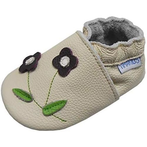 YIHAKIDS Baby Leather Shoes Moccasins Infants Toddler Boys Girls Slippers Slip-on Shoes