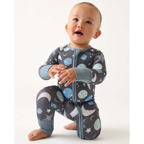Blue To the Moon & Back Zippy