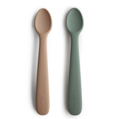 Mushie Silicone Feeding Spoons 2-Pack