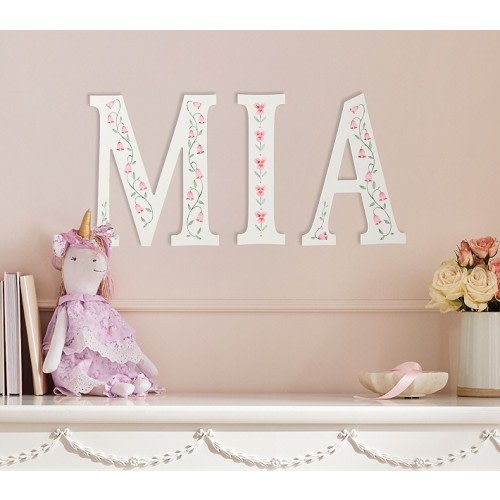Mini Harper Floral Letter (14")