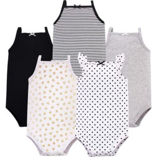 Soft Cotton Sleeveless Bodysuit, 0-3M