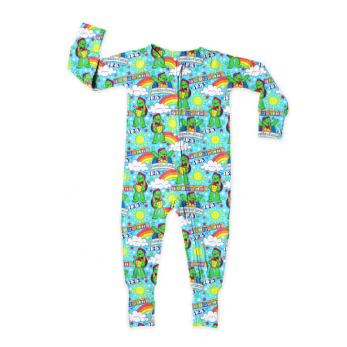 Sunny Side Up Dreamland Long Sleeve Sleeper Bamboo - PRE ORDER – Made of Dreams