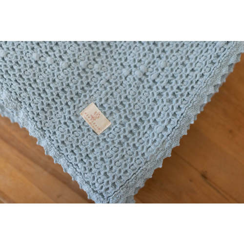 cozy waffle blanket | baby size - powder – New Grain Goods