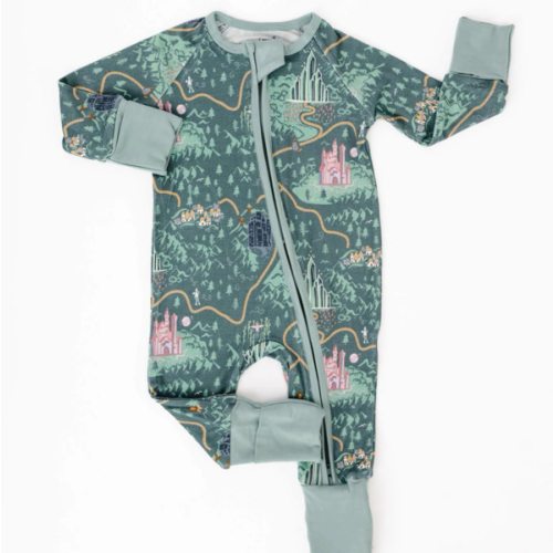 Emerald City Bamboo Sleeper – Little Crowns & Capes