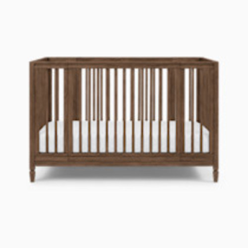 Delta Children Jalen Grow With Me 9-in-1 Convertible Bassinet to Crib - Teak Brown