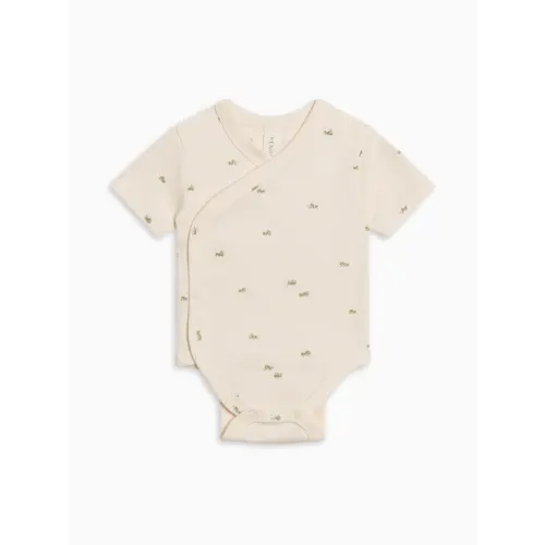 Organic Lark Kimono Short Sleeve Bodysuit