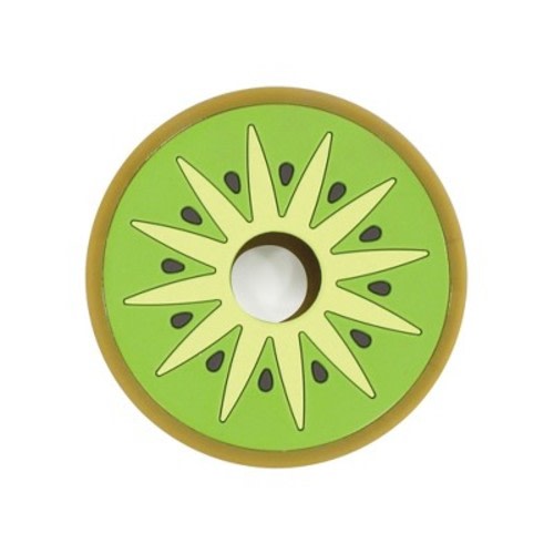 Hudson Baby Silicone Teether, Kiwi, One Size
