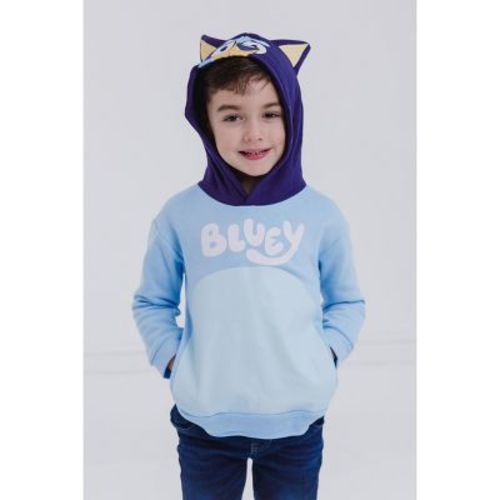 Bluey Toddler Boys Fleece Pullover Hoodie 3T
