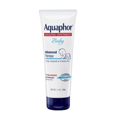 Aquaphor Baby Healing Ointment Advanced Therapy Skin Protectant - Dry Skin and Diaper Rash Ointment - 7oz