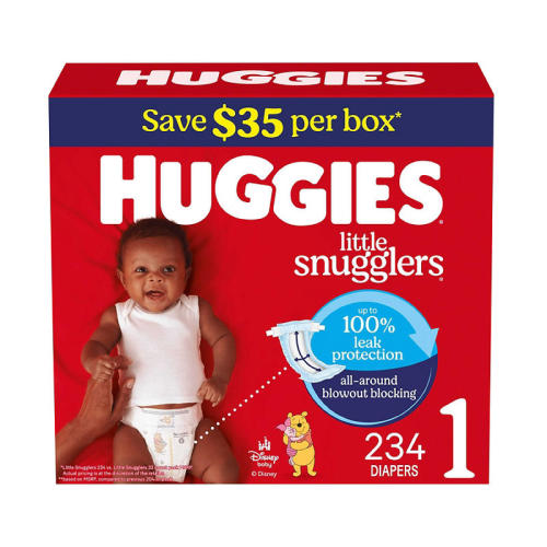 Huggies Little Snugglers Baby Diapers (Select Size) | BJ's Wholesale Club
