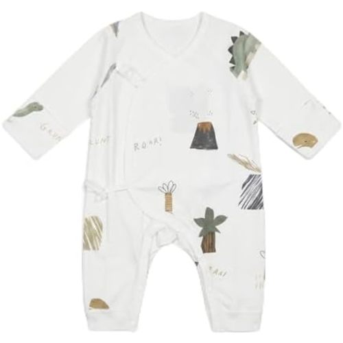 Organic Cotton 0-6M Unisex Newborn Baby Sleepers Pajamas