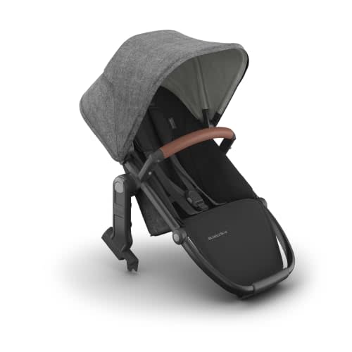 UPPAbaby RumbleSeat V3 Second Lower Seat - Fits Vista V2/V3 - Greyson | Attach this second seat accessory to your Vista stroller to turn it into a double - adapters included