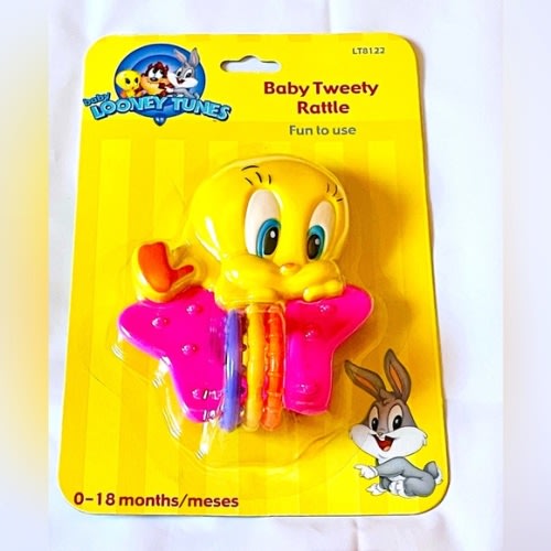 BABY TWEETY RATTLE BY “BABY LOONEY TUNES”