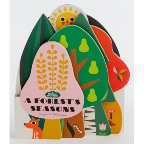 Bookscape Board Books: A Forest's Seasons: (Colorful Children?s Shaped Board Book, Forest Landscape Toddler Book) | Longfellow Books
