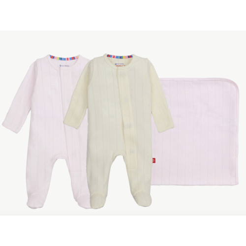 Hello Baby Gift Set – Cotton Candy/Tofu