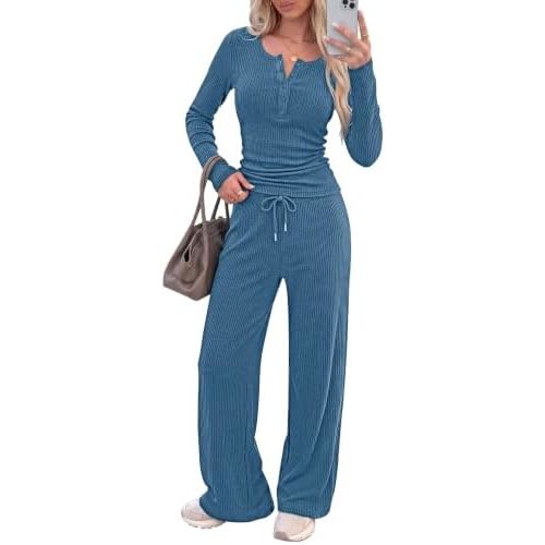 PRETTYGARDEN Two Piece Lounge Sets for Women Fall Fashion