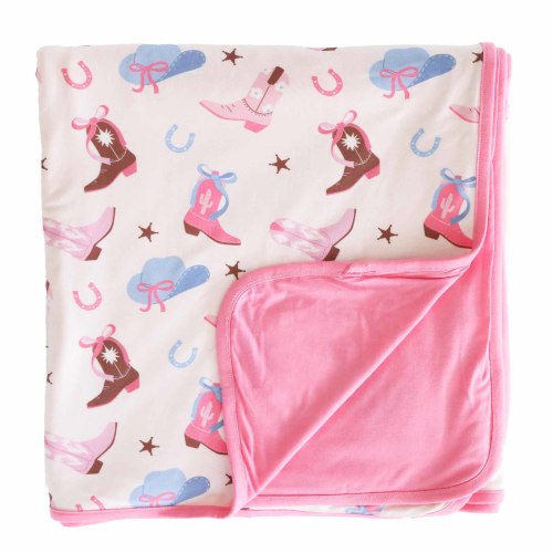 Boot Scootin' Double Sided Bamboo Blanket