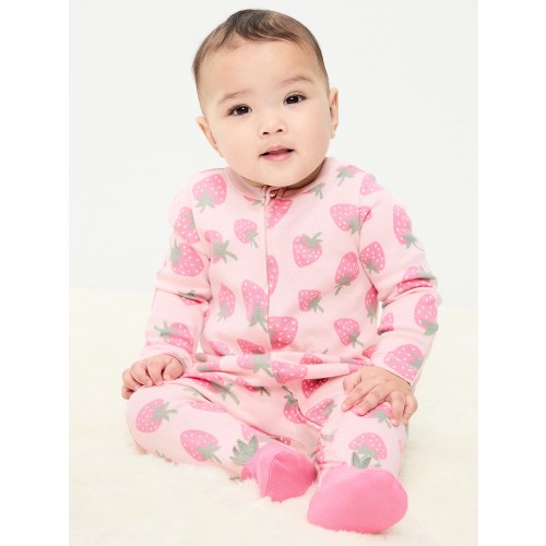 2-Way-Zip Sleep & Play Footed One-Piece for Baby | Old Navy