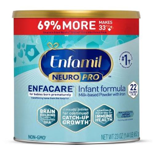 Enfamil Enfacare NeuroPro Powder Infant Formula - 23oz: Milk-Based, High Protein, Powdered, Mix Ready