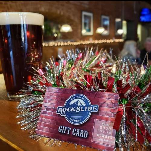 Gift Card, get an additional 10% back! - The Rockslide Brew Pub - Restaurant in Grand Junction, CO