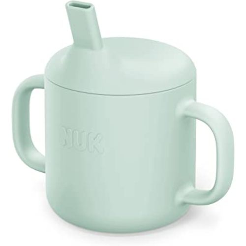NUK Silicone Baby Straw Cup – BPA Free, Spill Proof Sippy Cup