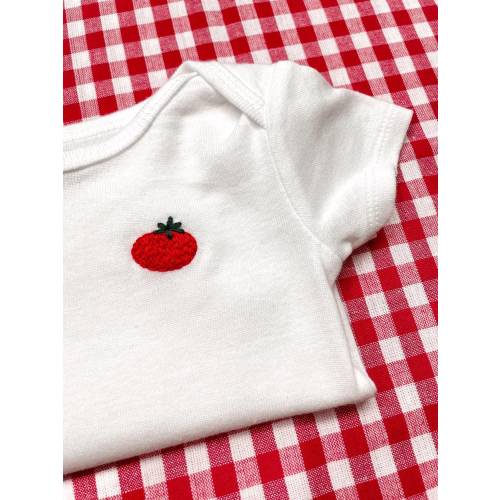 Tomato Baby Outfit Cute Foodie Baby Summertime Outfit Tomato Newborn Gift Veggie Baby Outfit Food Theme Baby Gift