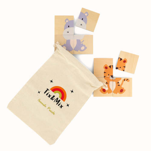 My First Animal Puzzle (set of 32) | Kids Learning Toy – Tix & Mix