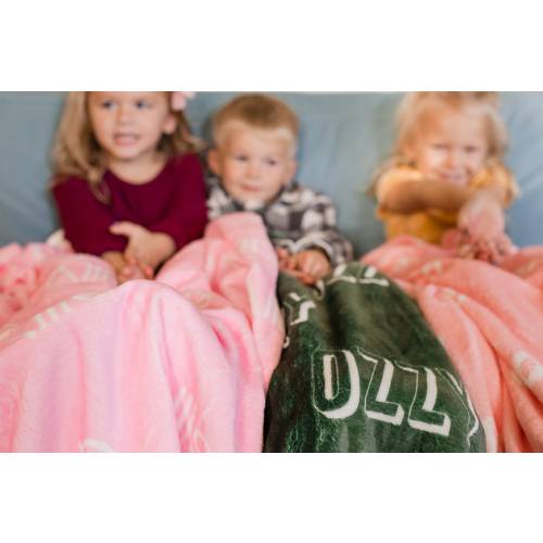Kids name blanket, plush name blanket, personalized name blanket, Christmas gift for baby, repeating name blanket, tween gift, teen gift