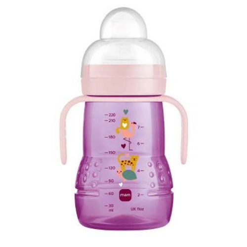 MAM Trainer Cup, 4+ Months - Pink - 8oz