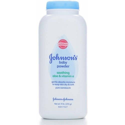 Johnson's, Baby Powder, 9oz, Hypoallergenic with Aloe & Vitamin E