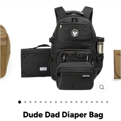 Dude Dad Diaper Bag