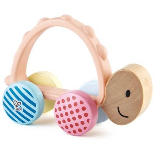 Hape: Turbo Turtle - Baby Teether & Push Toy,10mo+