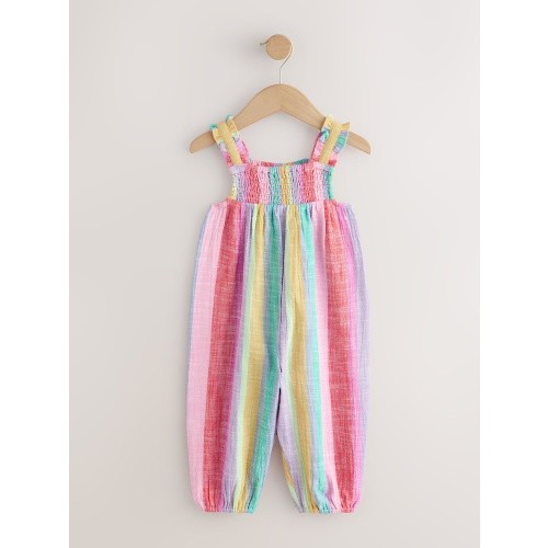 Rainbow Stripe Strappy Jumpsuit (9-12 mos)