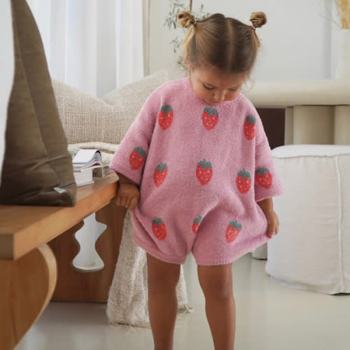 STRAWBERRY ROMPER