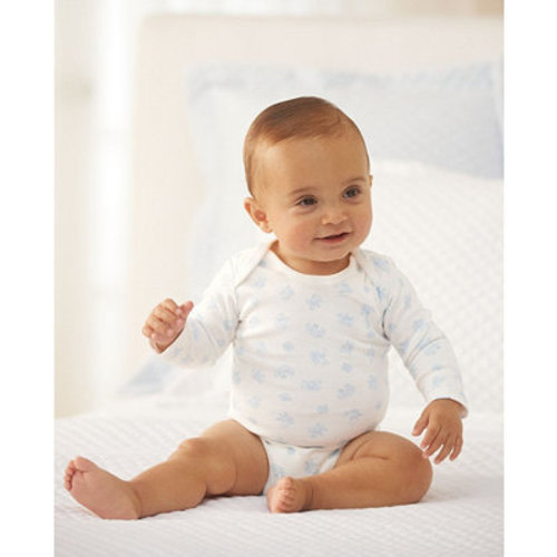 Polo Ralph Lauren Baby Boys Bear-Print Organic Cotton Bodysuit - Macy'sBack ButtonFilter Button