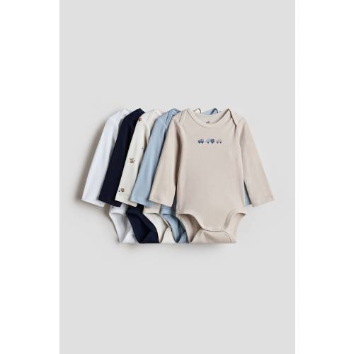 5-PACK LONG-SLEEVED BODYSUITS