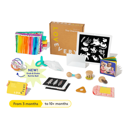 The Charmer Play Kit | 3- to 4-Month-Old Baby Toys | Lovevery AU