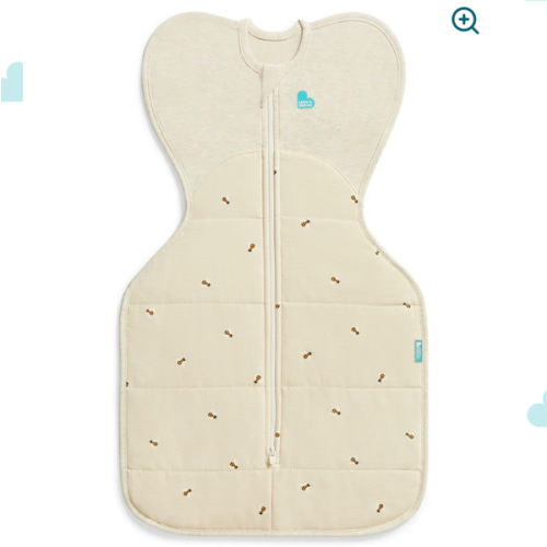 Swaddle Up™ 2.5 TOG Cotton Oatmeal Bees
