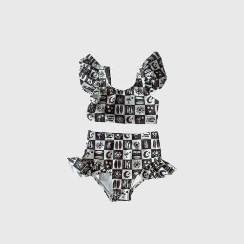 Girl's Two Piece Swimsuit | Summer Check