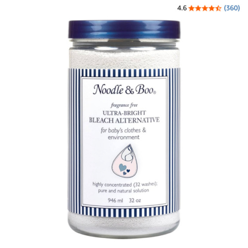 Noodle & Boo Baby Laundry Essentials Ultra-Bright Bleach Alternative