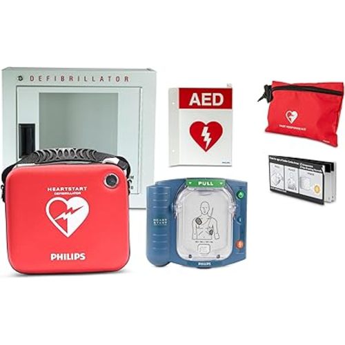 Philips HeartStart OnSite AED Defibrillator, Business Package M5066A-C02BPB