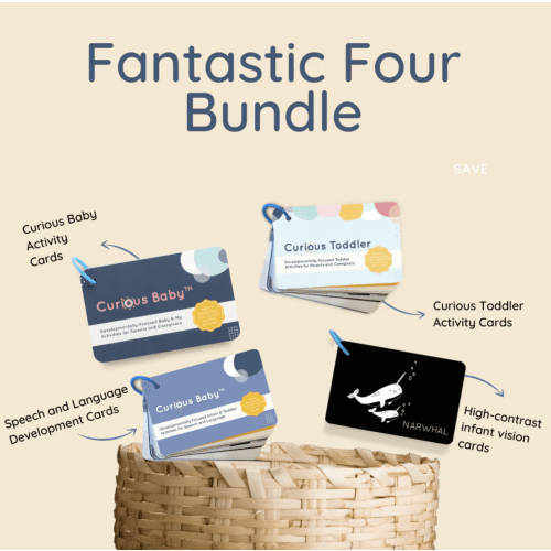 Infant Learning Cards - Curious Baby™ Activity Cards – Curious Baby Cards