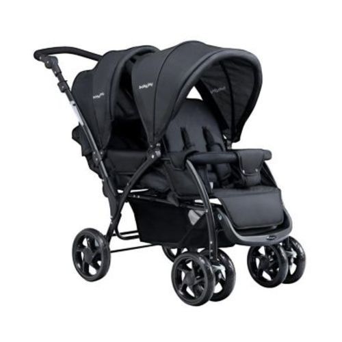 Baby Twin Double Stroller Lightweight Travel Stroller Pushchair