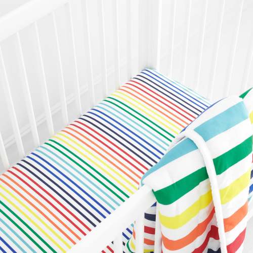 Clearance baby crib fitted sheet | Primary.com