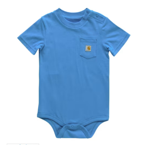 Carhartt Pocket Short-Sleeve Bodysuit for Babies