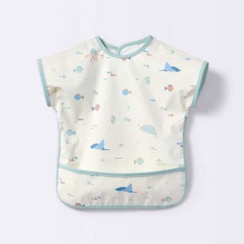 Short Sleeve Bib - Sea Creatures - Cloud Island™